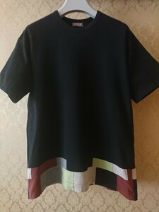 COMME des GARCONS HOMME パッチワーク Tシャツ 90s コムデギャルソンオム 田中オム アーカイブ ヴィンテージ ブラック