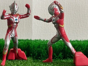 BANDAI DG* цифровой комплектация серии * Ultraman 3 [ Ultraman Mebius ] фигурка вскрыть завершено прекрасный товар * Bandai gashapon 