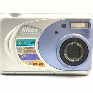 10886 【動作品】 Nikon ニコン COOLPIX E2000 コンパクトデジタルカメラ 電池式の画像1