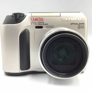 04328 【動作品】 OLYMPUS オリンパス CAMEDIA C-720 Ultra Zoom コンパクトデジタルカメラ 電池式の画像1