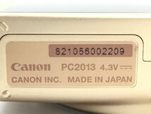 02209 【動作品】 Canon キヤノン IXY 620F コンパクトデジタルカメラ バッテリー付属_画像9