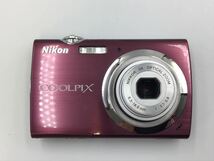 00569 【動作品】 Nikon ニコン COOLPIX S230 コンパクトデジタルカメラ バッテリー付属_画像2