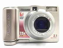 00618 Canon キヤノン PowerShot A20 コンパクトデジタルカメラ 電池式_画像2