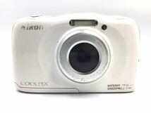 12120 【動作品】 Nikon ニコン COOLPIX S33 コンパクトデジタルカメラ バッテリー付属_画像2