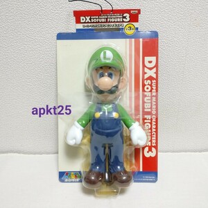 スーパーマリオ キャラクターズ DX ソフビフィギュア 3 ルイージ 任天堂 Nintendo バンプレスト BANPRESTO 非売品 フィギュア