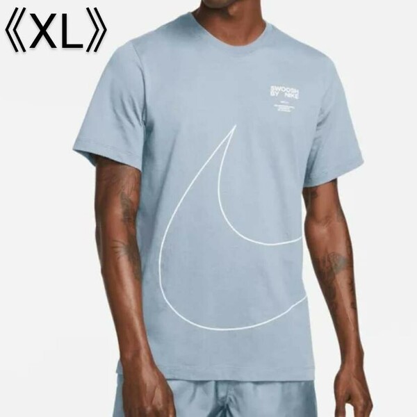 [新品] NIKE ナイキ Tシャツ ビッグスウッシュ SWOOSHロゴ XLサイズ