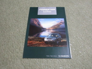 SG5 серия Subaru Forester L.L bean выпуск специальный каталог 2005.1 выпуск SUBARU FORESTER L.L Bean EDITON brochure January 2005 year