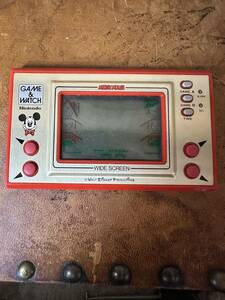  Mickey Mouse Game & Watch GAME WATCH Nintendo MICKEY MOUSE game not yet moving .