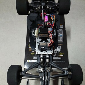 蔵出し 未走行 京商 KYOSHO EP 1/8 F1レーサー ウィリアムズ ルノーFW14 WILLIAMS RENAULT FW14 フタバマグナムレーサー付き 絶版車 の画像7