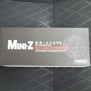 新品未開封　京商 KYOSHO MINI-Z ミニッツ Red Limited MR-03EVO W-MM/8500KV　No.32792SP