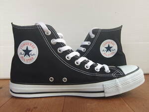 新品 同様 コンバース CONVERSE 定番 オールスター ハイ CANVAS ALLSTAR HI 黒 ブラック キャンバス オリジナル 定価6380円 極上品 