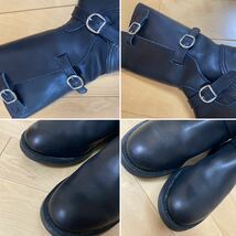 美品☆[Tricker's] 定価84,000 L7220 モーターサイクルブーツ バイカーレザーブーツ UK6.5 Fits.5 ブラック888579 レディース トリッカーズ_画像7