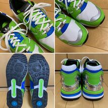 美品☆[KAWASAKI×ADIDAS] ZX8000 Ninja ニンジャ ローカットスニーカー US11.5 29.5cm GW3358 グリーン カワサキ アディダス_画像5