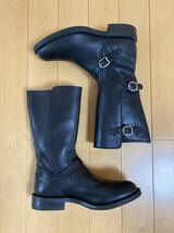 美品☆[Tricker's] 定価84,000 L7220 モーターサイクルブーツ バイカーレザーブーツ UK6.5 Fits.5 ブラック888579 レディース トリッカーズ_画像5