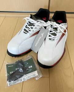  unused *[TOURSTAGE] STANDARD MODEL standard model golf shoes 25 white SHTS3A Tour Stage 