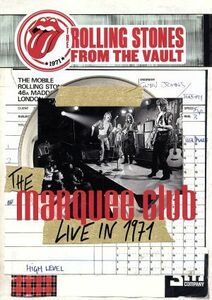 【国内盤ブルーレイ】 ザローリングストーンズ／From The Vault-The Marquee Club Live in 1971