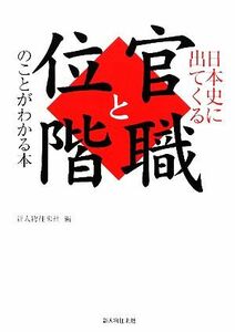 日本史に出てくる官職と位階のことがわかる本／新人物往来社【編】