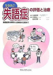 なるほど！失語症の評価と治療 検査結果の解釈から訓練法の立案まで／小嶋知幸【編著】，大塚裕一，宮本恵美【執筆】