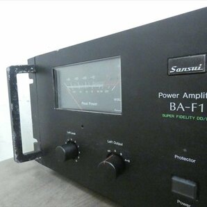 現状品☆山水/SANSUI/サンスイ☆パワーアンプ☆BA-F1 管N24012 #の画像4