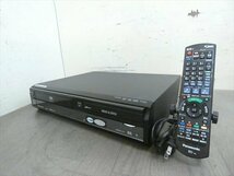 500GB☆パナソニック/DIGA☆HDD/DVD/VHSレコーダー☆DMR-XW41V☆リモコン付 管CX19757_画像1