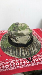  Vintage Cabelaskabelas real tree duck hat hunting old clothes XXL outdoor USA made Cabela*s camp duck pattern hat 