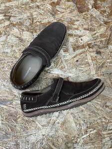 (6926)CONQUEROR コンカラー PRIME スウェード 27cm ブラウン 靴 サーフ スニーカー 新品未使用 メンズ シューズ