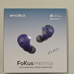 [新品同様]送料無料 Noble FoKus Prestige国内正規品、初期不良確認の為に開封しただけの新品同様品　ヨドバシカメラの保証書有ります。