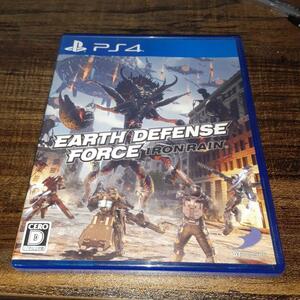 【送料4点まで230円】65【PS4】EARTH DEFENSE FORCE：IRON RAIN【動作確認済】