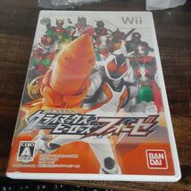 【送料4点まで230円】60【Wii】仮面ライダー クライマックスヒーローズ フォーゼ【動作確認済】_画像1