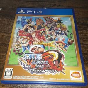 【送料4点まで230円】52【PS4】ONE PIECE ワンピース アンリミテッドワールド R デラックスエディション【動作確認済】