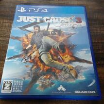 【送料4点まで230円】67【PS4】ジャストコーズ３ just cause 3【動作確認済】_画像1