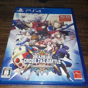 【送料4点まで230円】67【PS4】ブレイブルー BLAZBLUE クロスタッグバトル【動作確認済】