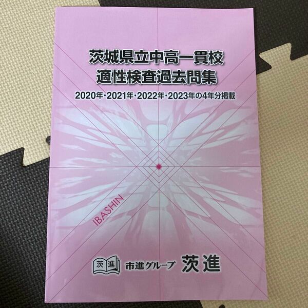 茨城県立　中高一貫校　適性検査　過去問集　2023 2022 2021 2020 茨進　いばしん 市進グループ　中学受験　公立