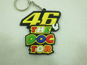 バレンティーノ ロッシ シリコンラバー製 キーホルダー VALENTINO ROSSI VR46 MOTO GP YAMAHA ヤマハ モトGP The DOCTOR YZR YZF NSR