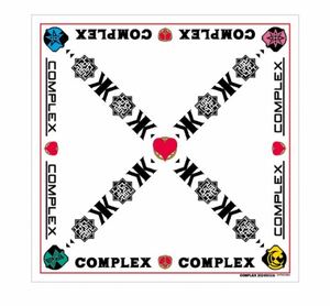 COMPLEX Japan one heart 20240515.16 Tokyo Dome bandana 