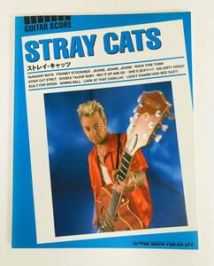 中古良品 STRAY CATS GUITAR SCORE Brian Setzer / ストレイキャッツ ギター スコア ブライアンセッツァー ロカビリー ネオロカ