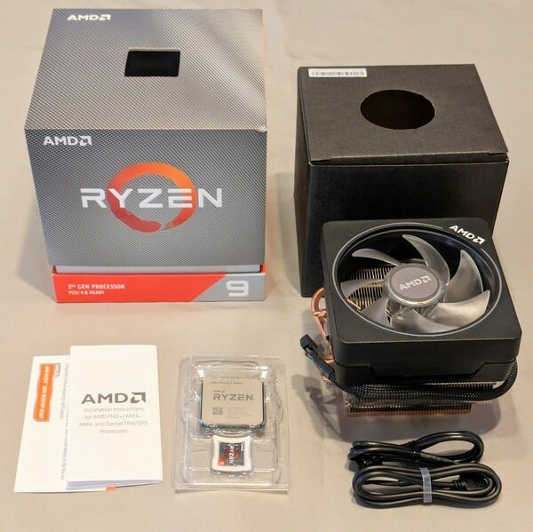 AMD Ryzen9 3900X BOX 動作確認済み CPU