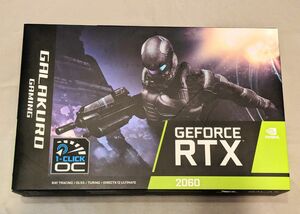 玄人志向 GeForce RTX2600 6GB グラフィックボード NVIDIA GALAKURO
