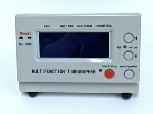 Weishi タイムグラファー　No 1000 動作確認済　機械式 歩度調整 時計精度調整器 測定器 ◆3115/登呂店