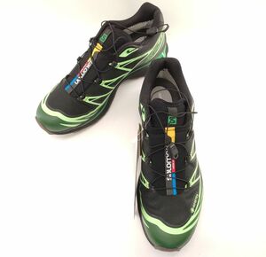 【未使用品】SALOMON XT-6 GTX 472921 GORE-TEX スニーカー 28cm グリーン サロモン◆3101/西伊場店