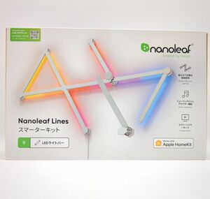 未開封品　ナノリーフ　NL59-K-0006LW-9PK　スターターパック　Lines 60°　LEDライトバー　Nanoleaf　◆3109/宮竹店