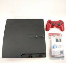 動作確認済 SONY PS3 プレイステーション3 CECH-3000A 160GB コントローラー付 CECH-3000A 初期化済 ◆3107/SBS通り店_画像1