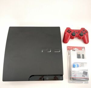 動作確認済 SONY PS3 プレイステーション3 CECH-3000A 160GB コントローラー付 CECH-3000A 初期化済 ◆3107/SBS通り店