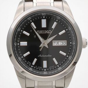 セイコー　オートマチック　4R36-05Z0　自動巻　SS　黒文字盤　箱付　メンズ　腕時計　SEIKO　◆3111/藤枝インター店