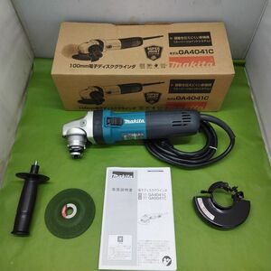 ※未使用品　MAKITA　GA4041C　電子ディスクグラインダ　100ｍｍ ◆3116/工具宮竹店