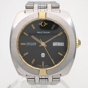 ジャンク　ウォルサム　Vacuum Automatic　69060　自動巻き　ブラック　腕時計　WALTHAM　0541/1000　中古　◆3114/高洲店