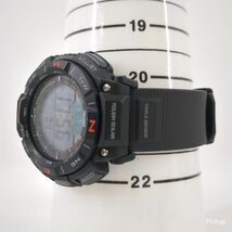 【中古】 CASIO PRO TREK PRG-340-1JF 腕時計 タフソーラー 風防に僅かな傷有 カシオ プロトレック メンズ USED リユース ◆3104/磐田店_画像8