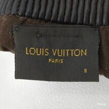 【中古】 LOUIS VUITTON×Supreme レザーベースボールグローブ ブラウン サイズ24cm モノグラム SV0137 手袋 ルイヴィトン ◆3104/磐田店_画像4