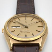 セイコー　グランドクォーツ　デイト　3針　4843-8110　ゴールド文字盤　SEIKO　メンズ　腕時計　中古　◆3111/藤枝インター店_画像5