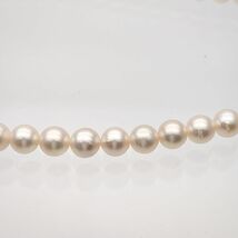 真珠ネックレス　パール　7mm　ホワイト　シルバー925　42cm　Pearl　中古　◆3111/藤枝インター店_画像8